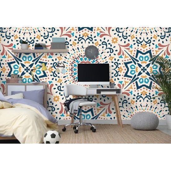 Samolepící tapeta zajímavý pestrobarevný vzor