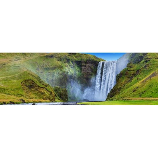 Obraz majestátní vodopád na Islandu