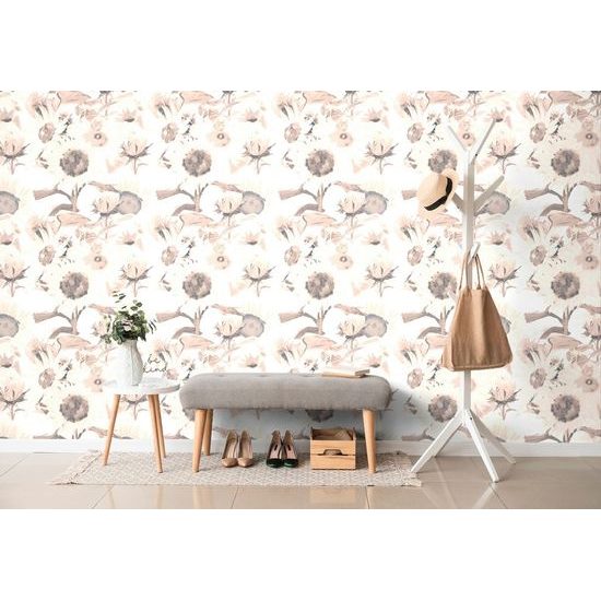 Tapeta slunečnice ve vintage provedení