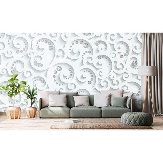 Tapeta jemné ornamenty