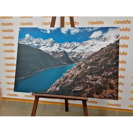 Obraz táhlé pleso v národním parku