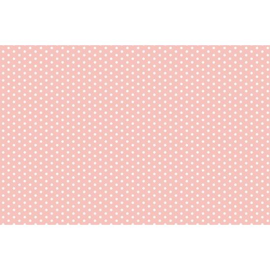 Samolepící tapeta malé tečky na růžovém pozadí