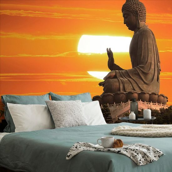Tapeta posvátná socha Buddhy