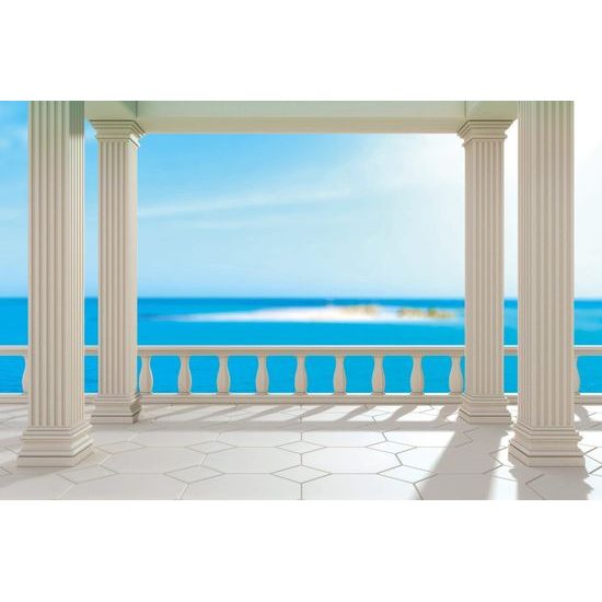 Samolepící tapeta majestátní antické sloupy