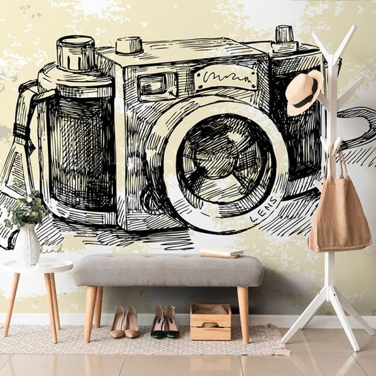 Tapeta starožitný fotoaparát