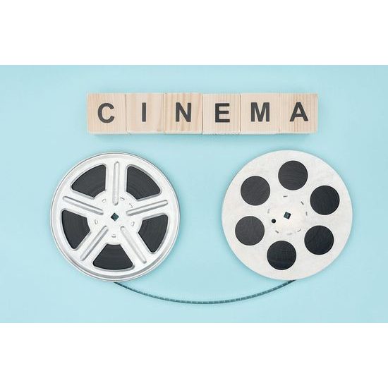 Samolepící fototapeta retro filmové pásy