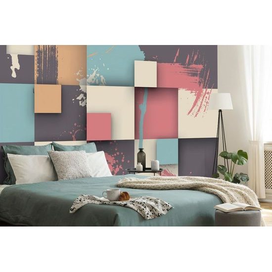 Samolepící tapeta umělecká abstrakce