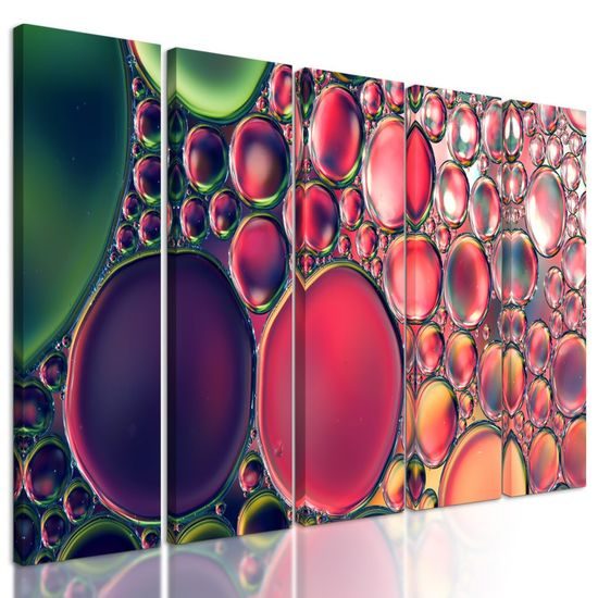 5-dílný obraz umělecké znázornění oleje