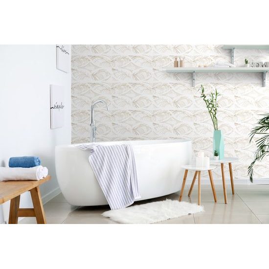 Samolepící tapeta jemné zobrazení listu