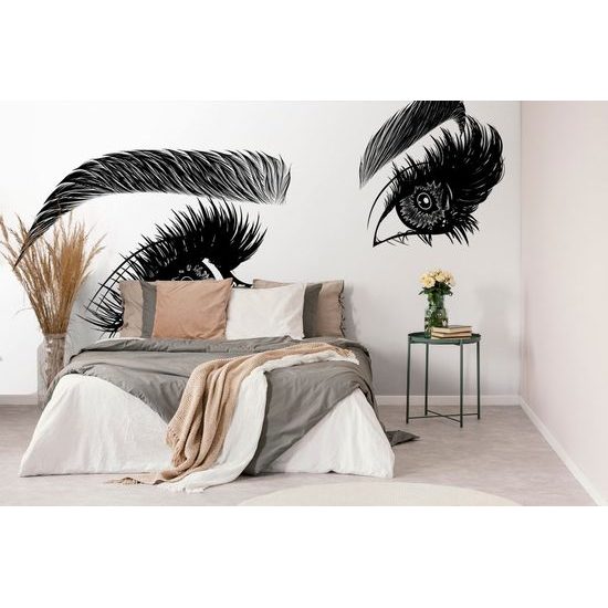 Samolepící tapeta nádherné ženské oči