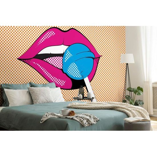 Tapeta chutné lízátko