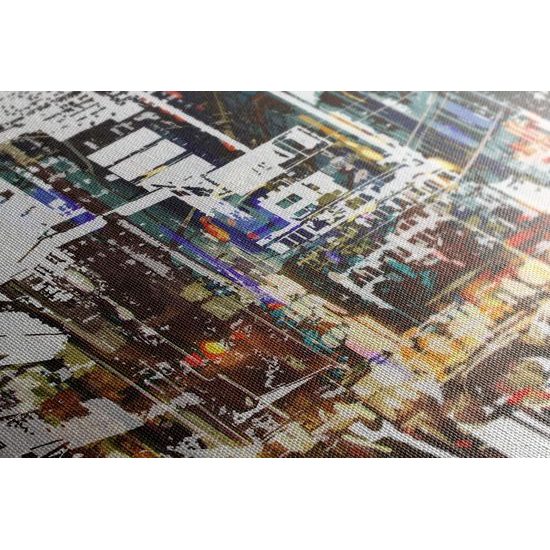 Obraz rušná ulice metropole