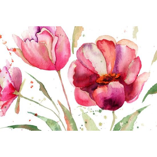 Obraz malované tulipány