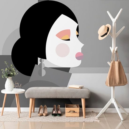 Tapeta elegantní dáma z dalekého východu