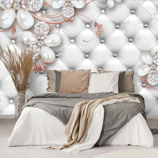 Samolepící tapeta luxusní abstrakce květin