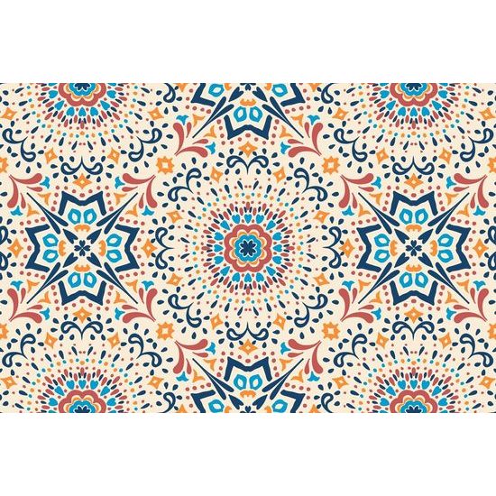 Tapeta zajímavý pestrobarevný vzor