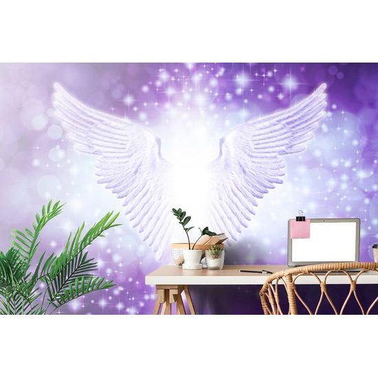 Samolepící tapeta abstraktní pozadí s křídly