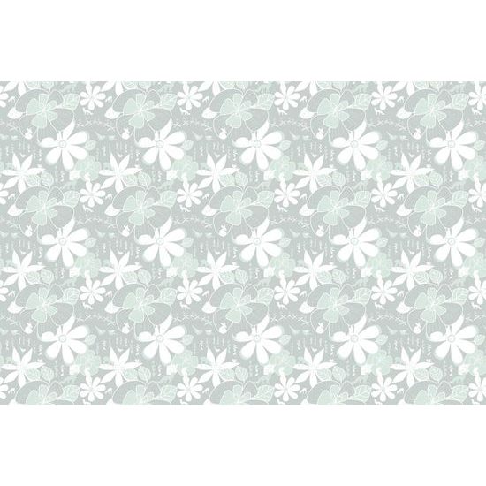 Tapeta zvířata na květinovém pozadí