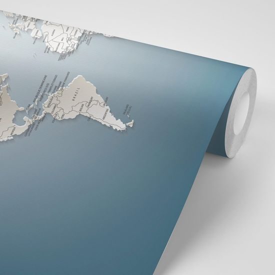 Tapeta nevšední mapa světa