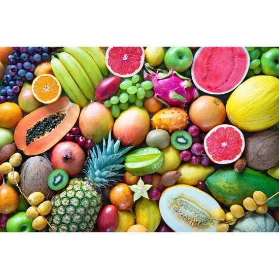 Samolepící fototapeta směs exotického ovoce