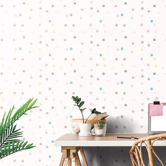 Tapeta malé barevné kuličky