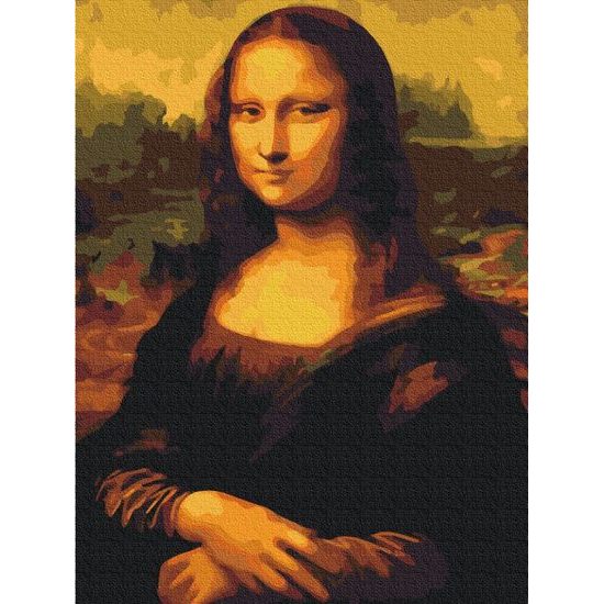 Malování podle čísel Mona Lisa
