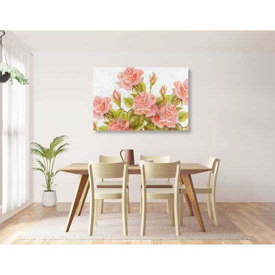 Obraz divoké růže