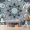 Öntapadó tapéta gyönyörű indiai mandala
