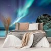 Öntapadó fotótapéta aurora borealis a tenger partján