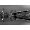 Öntapadó fotótapéta čiernobiely most v Manhattane