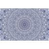 Öntapadó tapéta gyönyörűen kidolgozott Mandala kék kivitelben