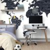 Tapéta eredeti modern világtérkép