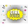Kép pop art felirattal - GIRL POWER