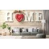 Öntapadó tapéta stílusos Home felirat