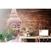 Fotótapeta Buddha egy fából készült háttéren