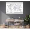 Parafa kép térkép szürke szegéllyel