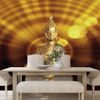 Tapéta Buddha szobor világos háttérrel