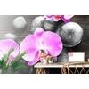 Fotótapéta orchidea zen köveken