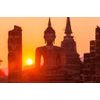 Fotótapéta Buddha szobor napkeltekor