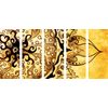5 részes kép napos Mandala