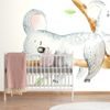 Arany koala egy ágon öntapadó tapéta