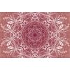 Tapéta Mandala rózsaszín kivitelben