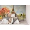 Öntapadó tapéta pasztell festmény az Eiffel-toronyról