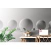 Öntapadó tapéta kompozíció szürke gömbökkel
