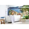 Öntapadó fotótapéta olasz falu a tengerparton