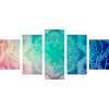 5 részes kép Mandala