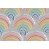 Öntapadó tapéta aranyos színes szivárványok