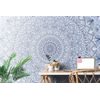Öntapadó tapéta gyönyörűen kidolgozott Mandala kék kivitelben