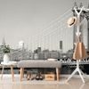 Fotótapéta Egyedi Manhattan Bridge fekete-fehérben