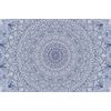Tapéta gyönyörűen kidolgozott Mandala kék kivitelben